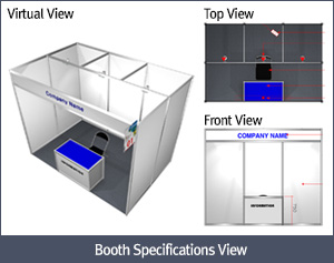 Booth Specifications View